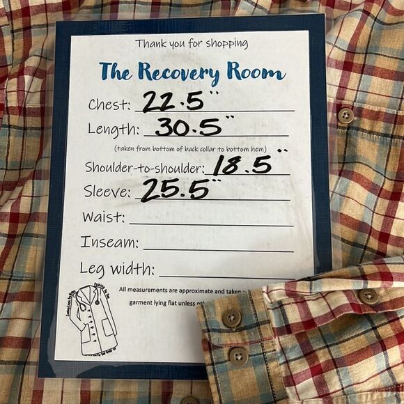 Patagonia Plaid Button Down Casual Shirt Medium - Picture 12 of 12